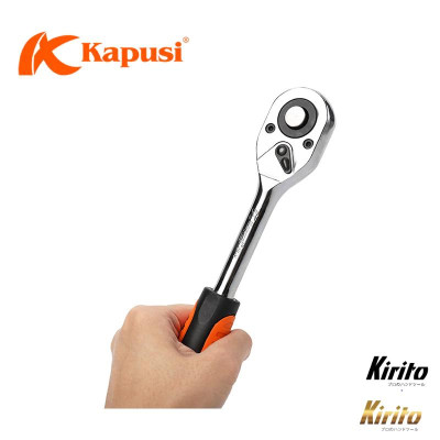 Cần siết lực tự động hai chiều 1/2 inch Kapusi, tay khẩu vặn nhanh 1/2 250mm k7865