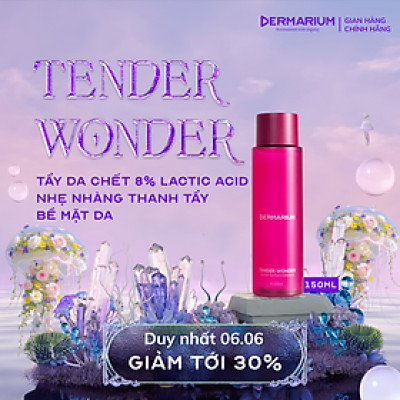 Tender Wonder - 8% Lactic Acid tẩy da chết bề mặt