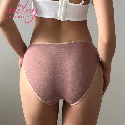 Combo 8 Quần lót nữ Flexi màu basic co giãn Miley Lingerie BCS40