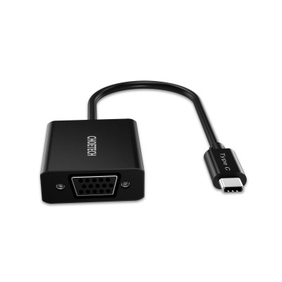 Hub dây cáp chuyển đổi Type-C thành cổng VGA Full HD chuẩn 1080P hiệu CHOETECH V01 dành cho Macbook / Smartphone / Máy tính bảng - Hàng chính hãng