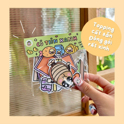 Bộ Tranh Tương Tác Cô Tiên Xanh - Nuôi Tiểu Cường