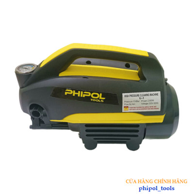 Máy rửa xe công suất 2300W PHIPOL TOOLS QXJ02 xịt rửa đa năng tiện lợi thiết kế nhỏ gọn - Hàng Chính Hãng