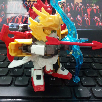Đồ chơi lắp ráp SD Gundam A028 Hoàng Trung (Hoang Zhong) mô hình nhân vật tướng Gundam Tam Quốc Chí Three Kingdom - Phe Thục