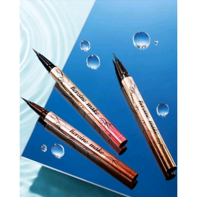 Bút Kẻ Mắt Nước Không Lem Không Trôi Nét Kẻ Siêu Mãnh Màu Nâu Tự Nhiên Kissme Heroine Make Eyeline (0.4 mL)