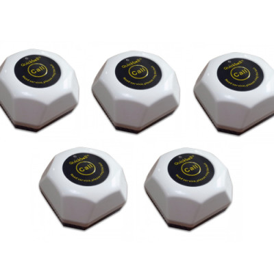 Bộ chuông gọi phục vụ không dây WL-CR23 + 5 nút chuông C100 cho nhà hàng, quán cà phê...