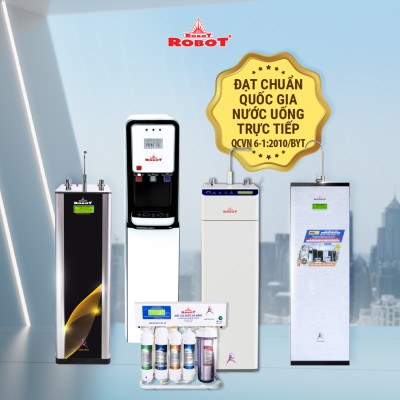 Máy Lọc Nước ROBOT Reno Pro 239G-UR Chức Năng Công Nghệ Lọc Tích Hơp R.O + UF - Hàng Chính Hãng