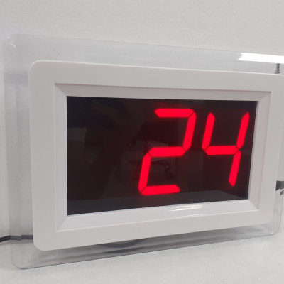 Bộ chuông gọi phục vụ không dây WL-CR23 + 5 nút chuông C100 cho nhà hàng, quán cà phê...