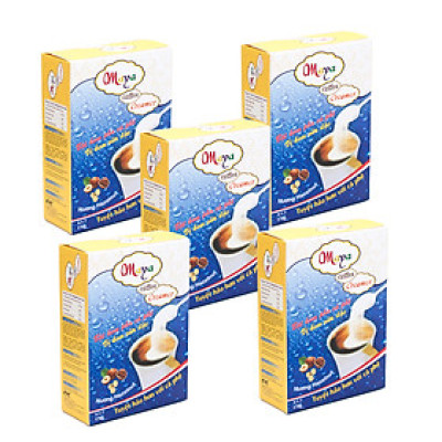 Combo 5 Hộp Bột Kem Maya Coffee Hương Hazelnut (170g)