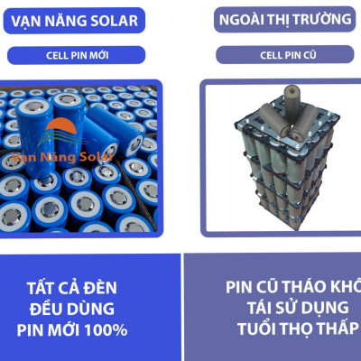 Đèn Pha Năng Lượng Mặt Trời Vạn Năng 500w