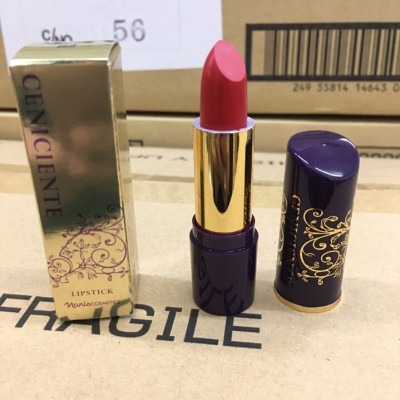 Son thỏi mịn môi lâu phai Naris Ceniciente Lipstick Nhật Bản 3g (#104: Đỏ cherry) + Móc khóa