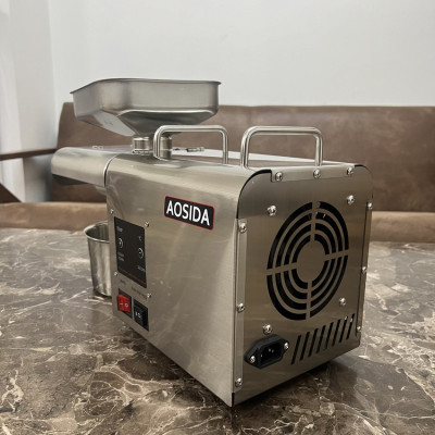 Máy ép dầu thực vật dùng cho gia đình AOSIDA K28S Thương hiệu Anh Quốc cao cấp, Công suất 1100W, 1 giờ ép 5-7.5 kg nguyên liệu - Hàng nhập khẩu