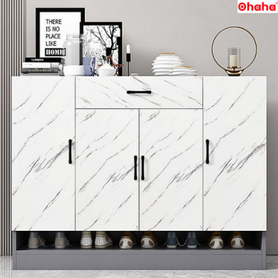[Kèm Ảnh Thực Tế - Miễn phí vận chuyển & Lắp đặt] TỦ GIÀY THÔNG MINH CAO CẤP GIẢ ĐÁ - TGCC008