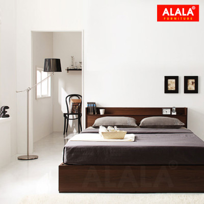 Giường ngủ ALALA10 + 2 hộc kéo / Miễn phí vận chuyển và lắp đặt/ Đổi trả 30 ngày/ Sản phẩm được bảo hành 5 năm từ thương hiệu ALALA/ Chịu lực 700kg