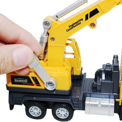 Đồ Chơi Mô Hình Xe Tải Xúc Đất Có Đèn Và Âm Thanh - Vecto VT32K