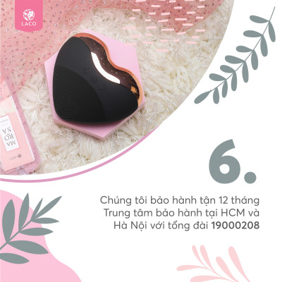 LACO CLEANING FACIAL LUXURY Máy Rửa Mặt LacoLuxury chính hãng 100% sạch sâu, tan nọng cầm