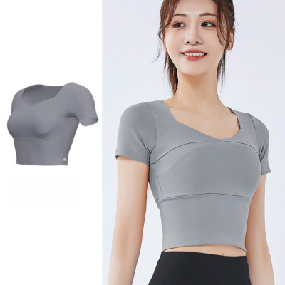 [KoSuyTu] ÁO CROPTOP TẬP YOGA – GYM TÍCH HỢP ÁO NGỰC