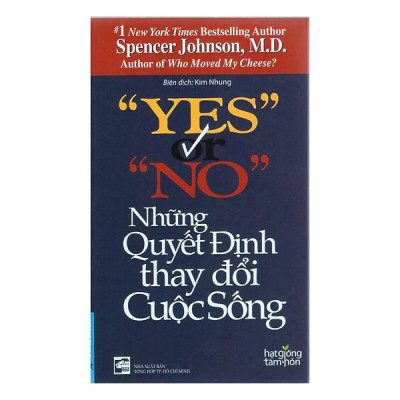 Combo Yes Or No - Những Quyết Định Thay Đổi Cuộc Sống (Tái Bản) + Đi Tìm Lẽ Sống (2 Cuốn)