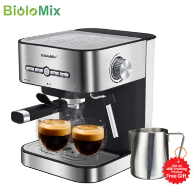 Máy pha cà phê Espresso thương hiệu cao cấp BioloMix CM6866 - Hàng Nhập Khẩu (Bảo Hành 24 Tháng)