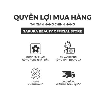 Tinh Chất Dưỡng Trắng Da Sakura Concentrated Brightening Serum (30ml)