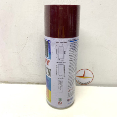 Sơn xịt màu đỏ mận ATM A 222