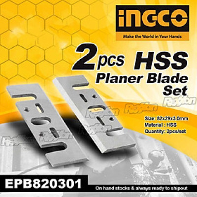 LƯỠI BÀO 82X29X3MM INGCO EPB820301 - HÀNG CHÍNH HÃNG