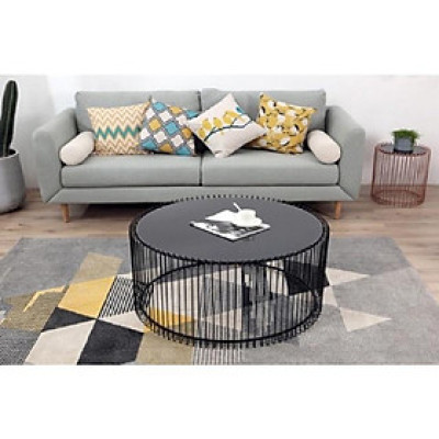 Bàn sofa lồng tròn sang trọng thanh lịch, thích hợp với phòng khách, phòng làm việc