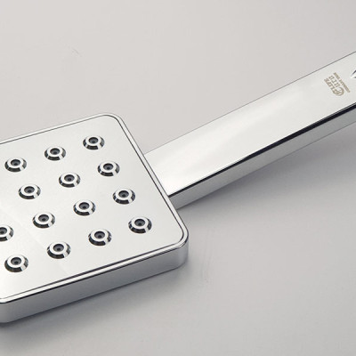 Bộ tay dây sen siêu tăng áp, dòng chảy xoáy độc đáo, 1 chức năng chảy Eurolife EL-121SH (Trắng bạc)