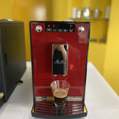 Máy Pha Cà Phê Tự Động Melitta Đức - Caffeo Solo Đỏ - Hàng nhập khẩu