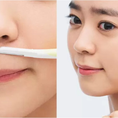 Set 03 chiếc dao cạo mặt Kai Pretty, lưỡi bằng thép không gỉ tráng mạ phủ 2 lớp titanium sắc bén và bền bỉ - nội địa Nhật Bản