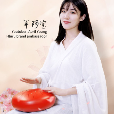 Trống Tank Hluru 13 Tone TS12-13 Steel Tongue Drum Lưỡi Thép Không Linh - Kèm Móng Gẩy DreamMaker Hướng Dẫn Chơi Tiếng Việt Và Bộ Sưu Tập Tab Online Cho Trống