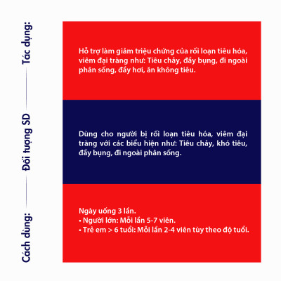 Viên uống Berbirim Hoa Việt - Hỗ trợ giảm nhanh đau bụng, rối loạn tiêu hóa, tiêu chảy (Lọ 100 viên)