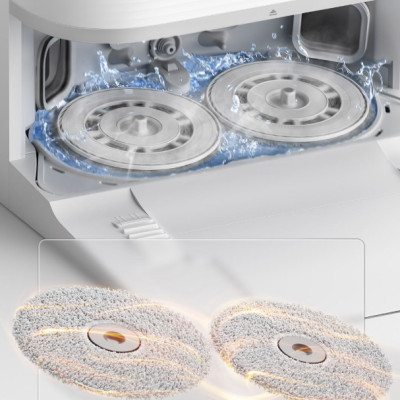 Robot Hút Bụi Lau Nhà Xiaomi X20+ (C102CN) Giặt Sấy Giẻ Tự Động Lực Hút 6000 Pa -Nhập Nội Địa