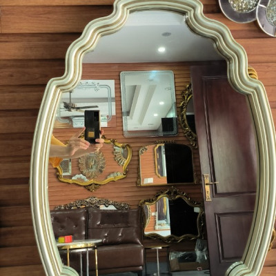Gương trang trí, gương nhà tắm PU856B, Kích thước 60*90 cm