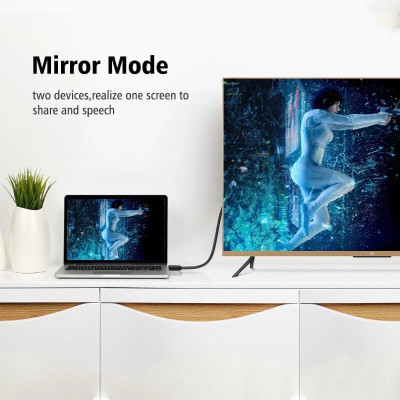 Ugreen UG10114HD104TK 30M màu Đen Cáp tín hiệu HDMI chuẩn 1.2 hỗ trợ phân giải 4K * 2K - HÀNG CHÍNH HÃNG