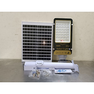 Đèn LED năng lượng mặt trời bàn chải, đường phố 300w