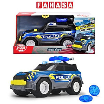 Đồ Chơi Mô Hình Xe Cảnh Sát Police SUV - Dickie Toys 203306022