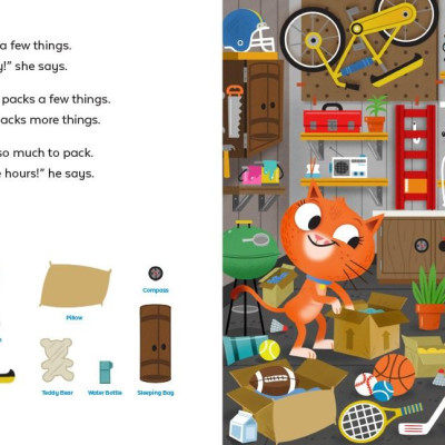 Sách - Kit and Kaboodle Go Camping by Michelle Portice (US edition, paperback)