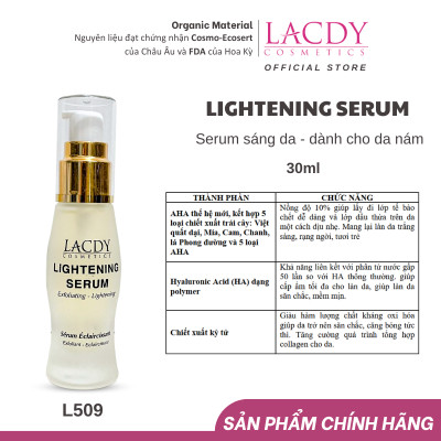 Serum sáng da dành cho da nám - L509 LIGHTENING SERUM 30ml