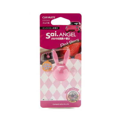 Sáp Thơm ghim Máy Lạnh CARMATE Sai Angel Rabbit Air DSG62 Pink Berry 4g