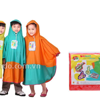 ÁO MƯA BƯỚM RANDO CAO CẤP MÀU NGẪU NHIÊN TRẺ DƯỚI 1.1 M