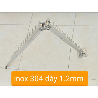 giàn phơi quần áo ban công (inox 304)