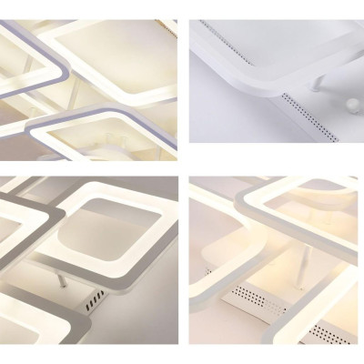 Đèn ốp trần SIUDER kiểu dáng hiện đại, tinh tế với 3 chế độ ánh sáng.