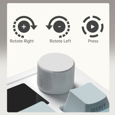 [Mới, hàng chính hãng] Bàn phím cơ FL-Esports CMK75SAM Lake Placid Blue/Desert Grey