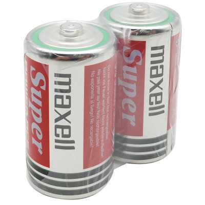 Vỉ 2 Viên Pin Đại Power Ace 1.5V - Maxell R20P