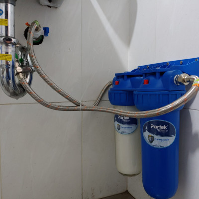 Bộ lọc nước sinh hoạt Partek P1020-2PRS-G cao cấp hàng chính hãng