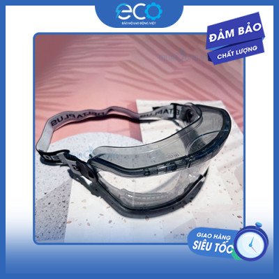 Kính bảo hộ chống hóa chất mắt kính chống bụi, chống đọng sương, ôm theo dáng mặt