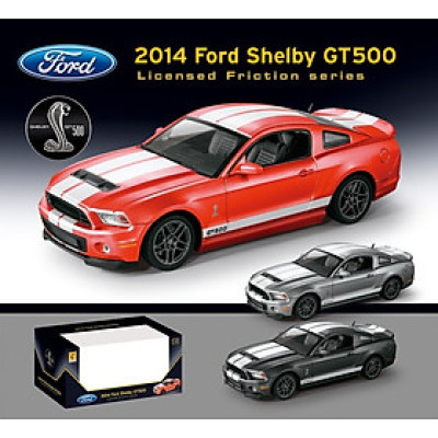 GOUKAI - 866-82406 Mô hình xe ô tô FORD SHELBY GT500 tỷ lệ 1:24 (KT 30x13.5x15cm)