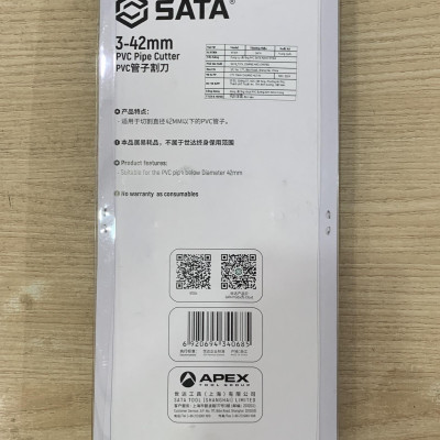 Kéo cắt ống nhựa PVC 3-42mm  97304