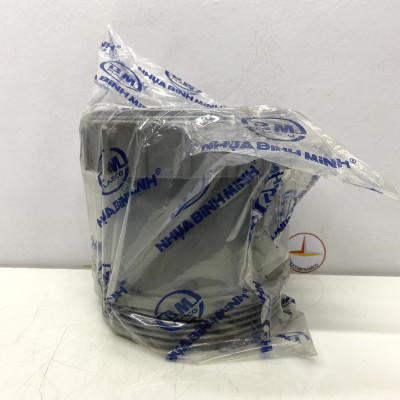 Bít xả ren ngoài 168 (Male threaded clean out) nhựa PVC Bình Minh _BXRN168