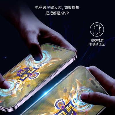 Kính Wiwu Ivista Super Hardness Matte Tempered Glass chống vân tay, độ phân giải cao không chói mắt - Hàng chính hãng